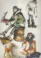 Скетчи: дети московских улиц